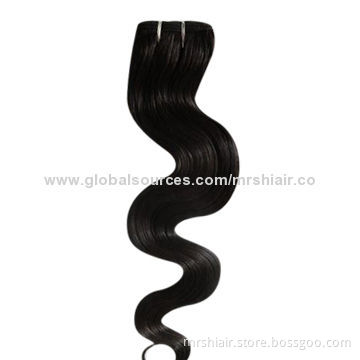Human hair extensions